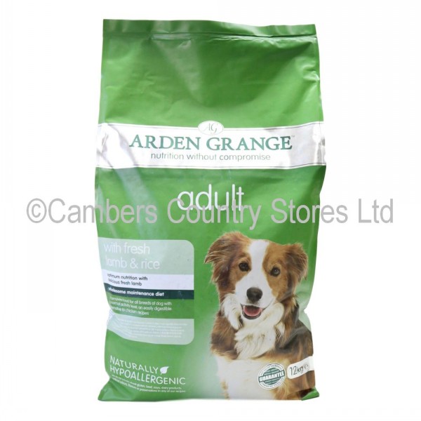 arden grange lamb and rice 12kg