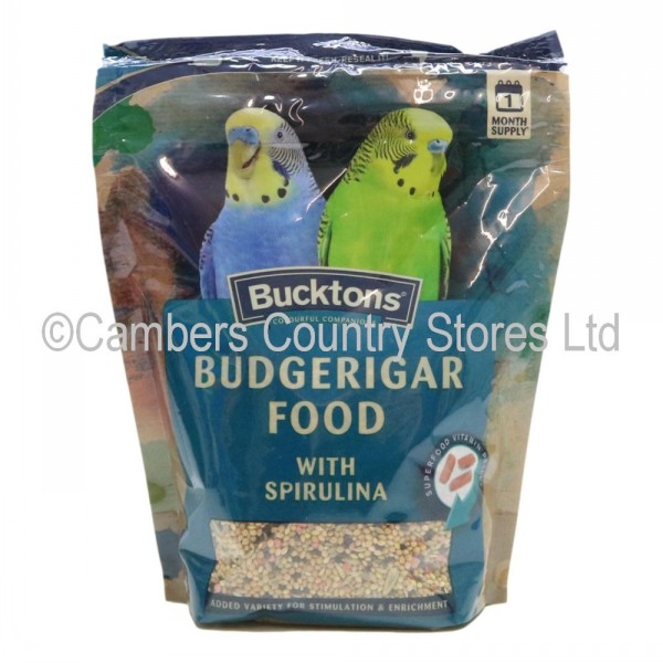 bucktons budgie seed