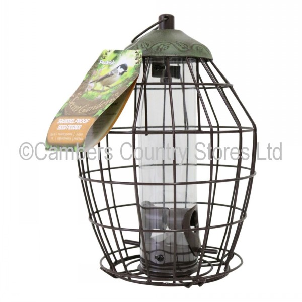 peckish squirrel proof seed feeder