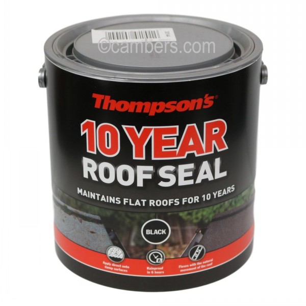 Thompsons 10 Year Roof Seal Black 2.5 Litre | Cambers Country Store