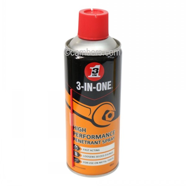 3 In One High Performance Penetrant Spray 400ml | Cambers Country Store