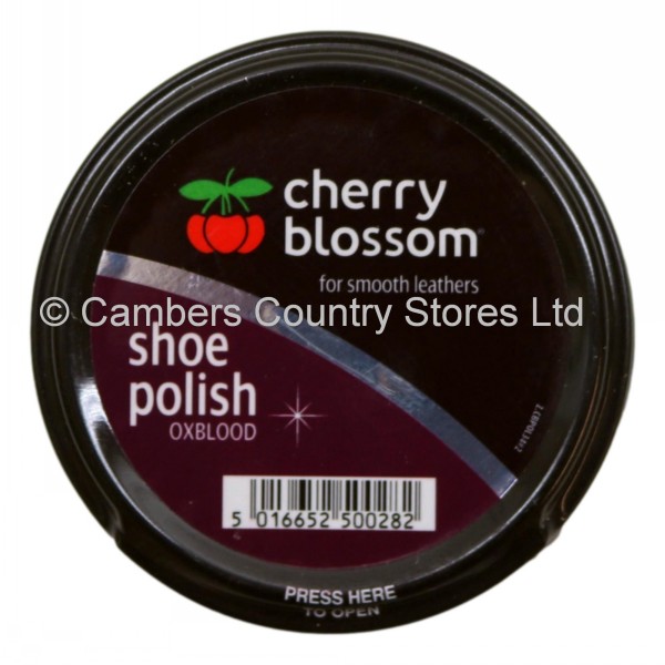 Cherry Blossom Shoe Polish 50ml | Cambers Country Store