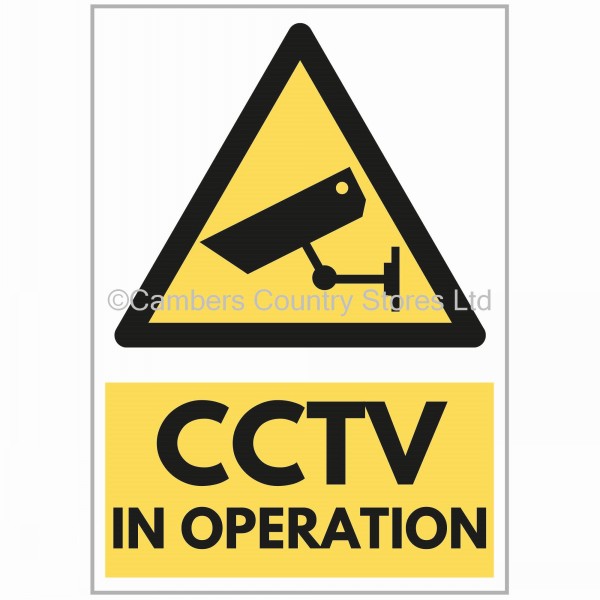 Agsigns Country Sign CCTV In Operation | Cambers Country Store