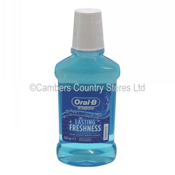 Oral B Complete Mouthwash Artic Mint 250ml | Cambers Country Store