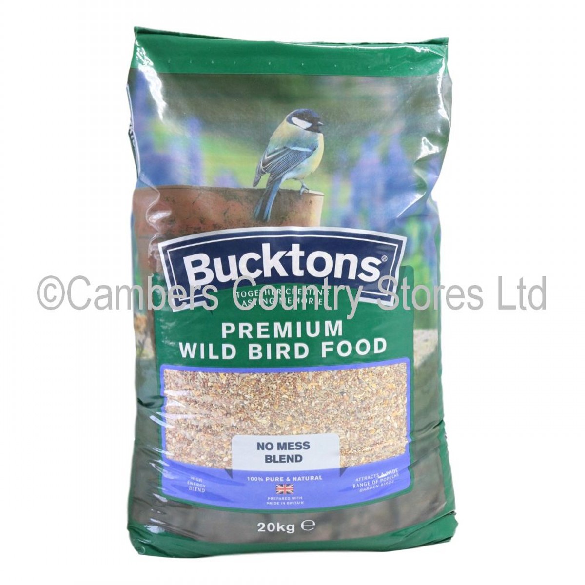 Bucktons Premium Wild Bird Food 20kg | Cambers Country Store