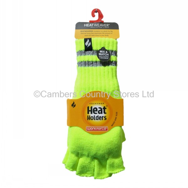 Heat Holders Unisex Workforce Fingerless Gloves | Cambers Country Store