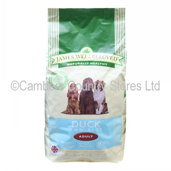 James Wellbeloved Adult Dry Duck & Rice | Cambers Country Store