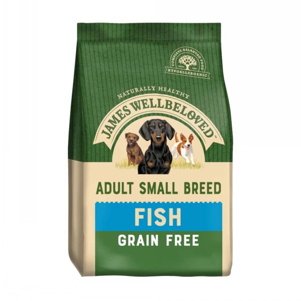 James Wellbeloved Adult Dry SB GF Fish & Veg 1.5kg | Cambers Country Store