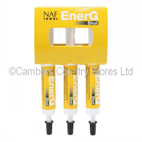 NAF EnerG Shot 3 x 30ml Cambers Country Store