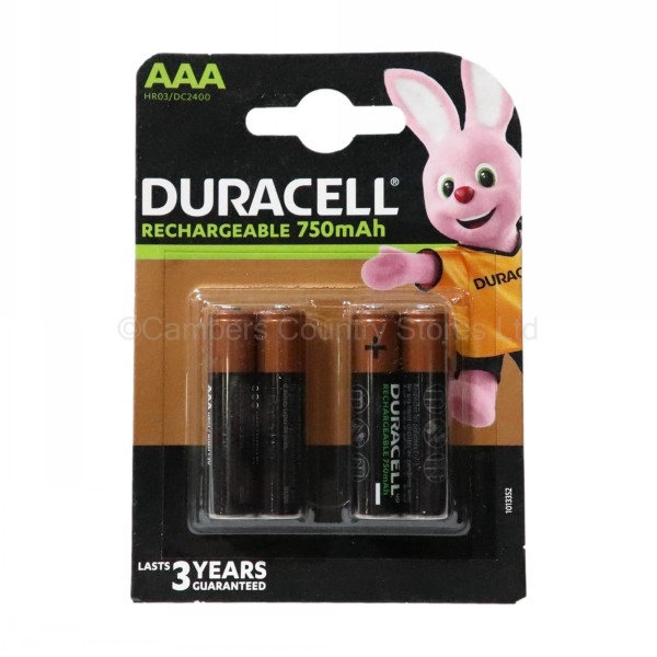 Duracell Rechargeable Batteries Aaa X Pack Cambers Country Store