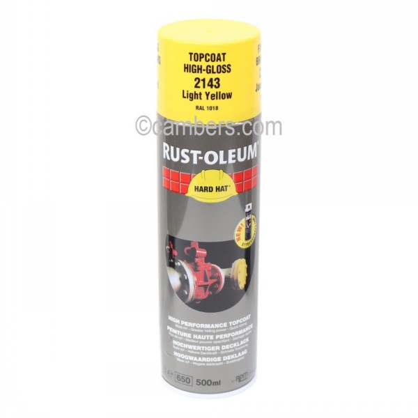 Rustoleum Hard Hat Spray Paint 500ml | Cambers Country Store