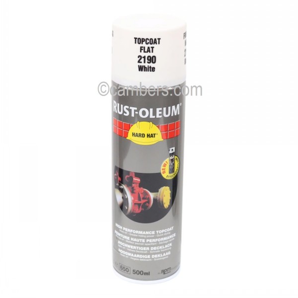 Rustoleum Hard Hat Spray Paint 500ml | Cambers Country Store