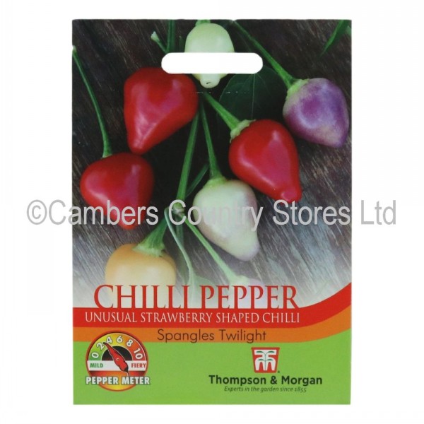 Thompson & Morgan Chilli Pepper Spangles Twilight 