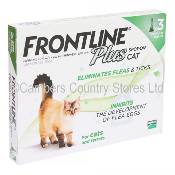 Frontline Plus Spot On Cats & Ferrets | Cambers Country Store