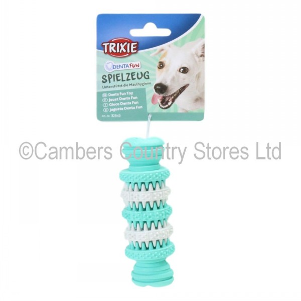 Trixie Denta Fun Mintfresh Rubber Bone | Cambers Country Store