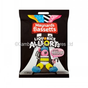 liquorice allsorts bassetts 165g cambers