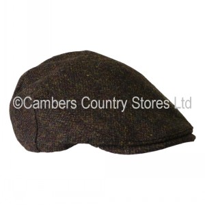 highland harris tweed flat cap