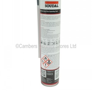 Soudal Gap Filler Expanding Builders Foam 750ml | Cambers Country Store