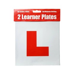 Car Pride Magnetic L Plates 2 Pack