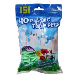 151 Plastic Tulip Pegs 48 Pack