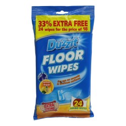 Duzzit Wipes Floor 24 Pack