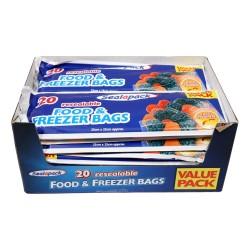 Sealapack Food & Freezer Bags 20 Pack