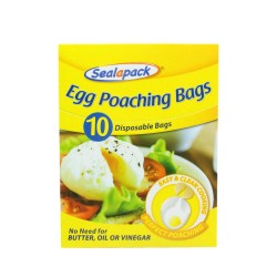 Sealapack Egg Poaching Bags 10 Pack