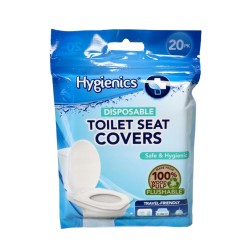 Hygienics Disposable Toilet Seat Covers 20 Pack