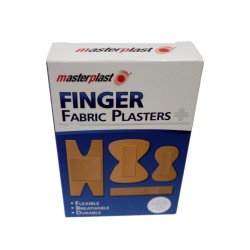 Masterplast Finger Plasters 24 Pack Assorted