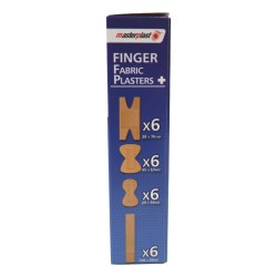 Masterplast Finger Plasters 24 Pack Assorted