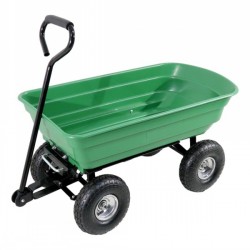 Storr 4 Wheel Garden Trolley Tipping Body 250kg Capacity