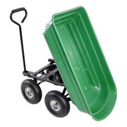 Storr 4 Wheel Garden Trolley Tipping Body 250kg Capacity