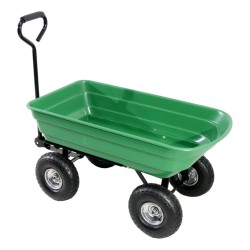 Storr 4 Wheel Garden Trolley Tipping Body 250kg Capacity