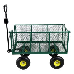 Storr 4 Wheel Garden Trolley Mesh Sides With Liner