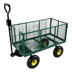 Storr 4 Wheel Garden Trolley Mesh Sides With Liner