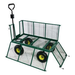 Storr 4 Wheel Garden Trolley Mesh Sides With Liner