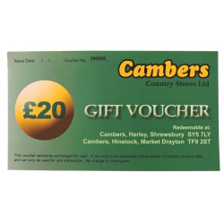 Cambers Gift Voucher £20