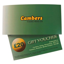 Cambers Gift Voucher £20