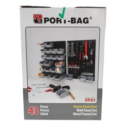 Parts Bin & Tool Organiser Tidy Kit 43 Piece