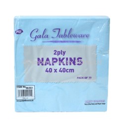 PPS Napkins 30 Pack Blue