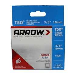 Arrow Staples T50 1250 Pack