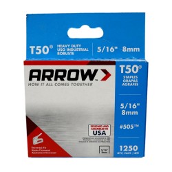 Arrow Staples T50 1250 Pack