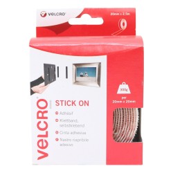 Velcro Stick On Tape 20mm x 2.5m