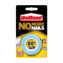 UniBond No More Nails Double Sided Tape 19mm x 1.5m