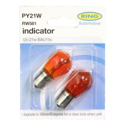 Ring RW581 Indicator Bulb 12v 21w x 2 Pack