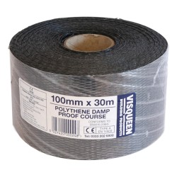 Visqueen Damp Proof Course 100mm x 30m