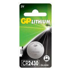 GP Lithium Coil Cell Battery C1 CR2430