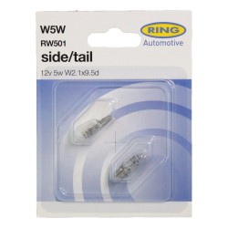 Ring RW501 Side & Tail Bulb 12v 5w 2 Pack