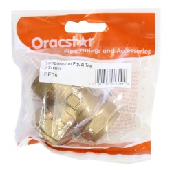 Oracstar Compression Equal Tee 22mm x 22mm