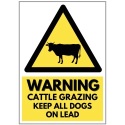 Agsigns Country Sign Cattle Grazing Keep Dogs